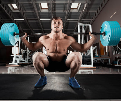MEGIN Deadlift Shoes - Elevated Heel Gym Footwear for Powerlifting, Weightlifting & Strength Training - Non-Slip Sole Lifting Shoes for Men