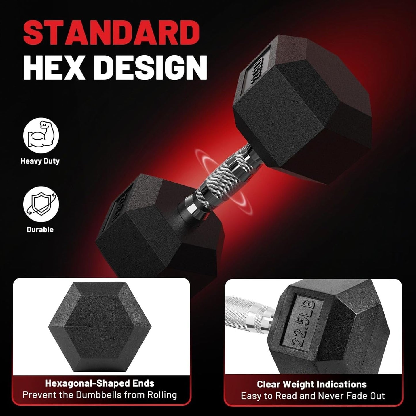 Dumbbell 2.5-100Lb, Weights Dumbbells for Women&Men for Home Gym